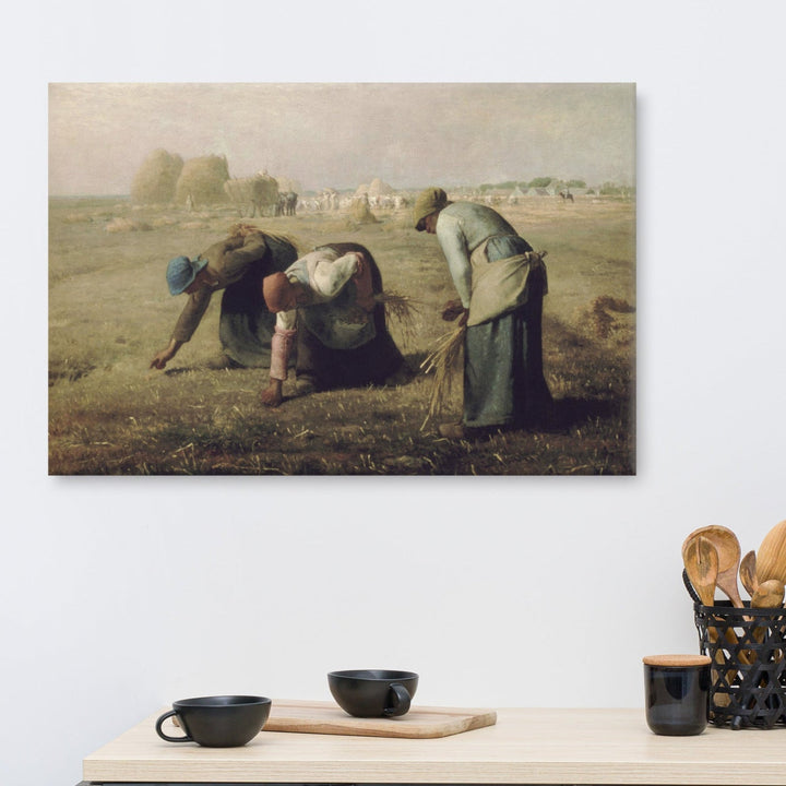 Leinwand - Jean-François Millet, Die Ährenleserinnen Jean-François Millet artlia