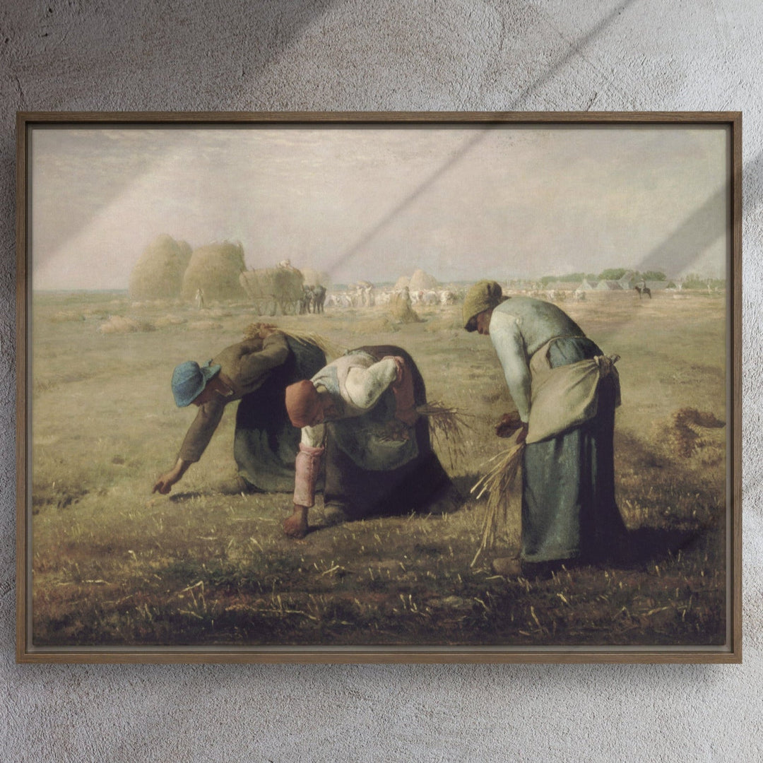 Leinwand - Jean-François Millet, Die Ährenleserinnen Jean-François Millet artlia