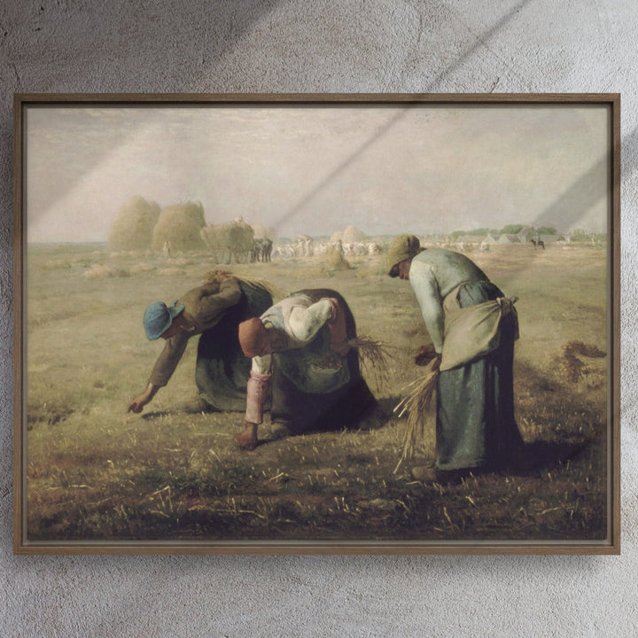 Leinwand - Jean-François Millet, Die Ährenleserinnen Jean-François Millet artlia