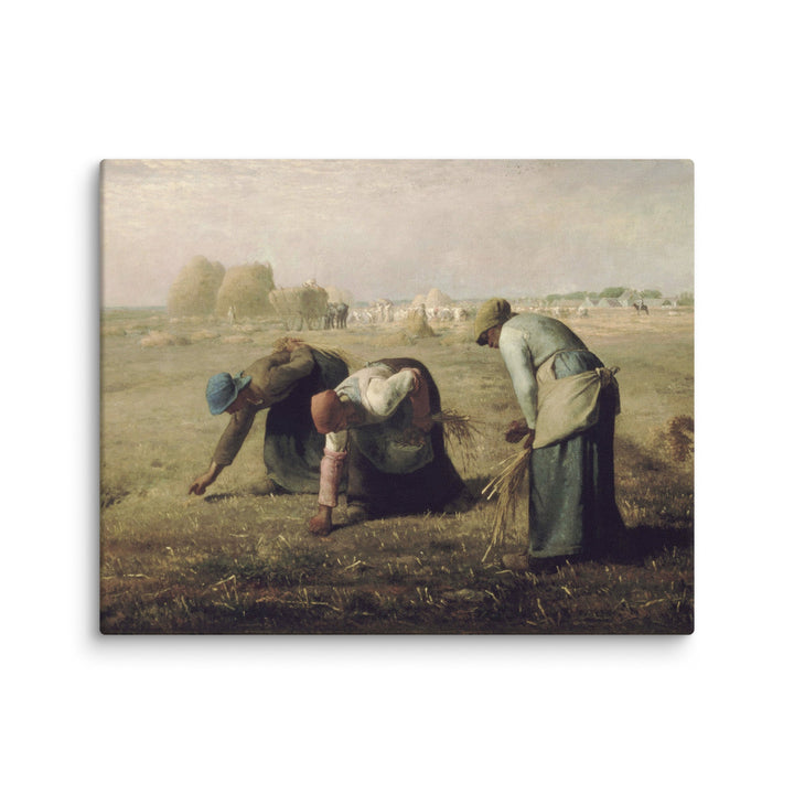 Leinwand - Jean-François Millet, Die Ährenleserinnen Jean-François Millet ohne Rahmen / 41x51 cm (16″×20″) artlia