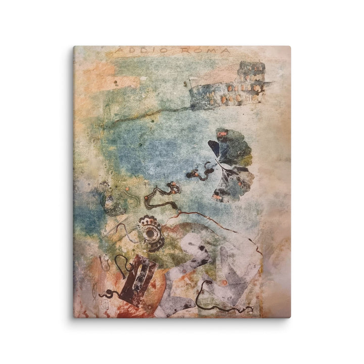 Leinwand - Lia Broecker-Jakob, Monotypie 5971 addio roma Lia Broecker-Jakob ohne Rahmen / 41x51 cm (16″×20″) artlia
