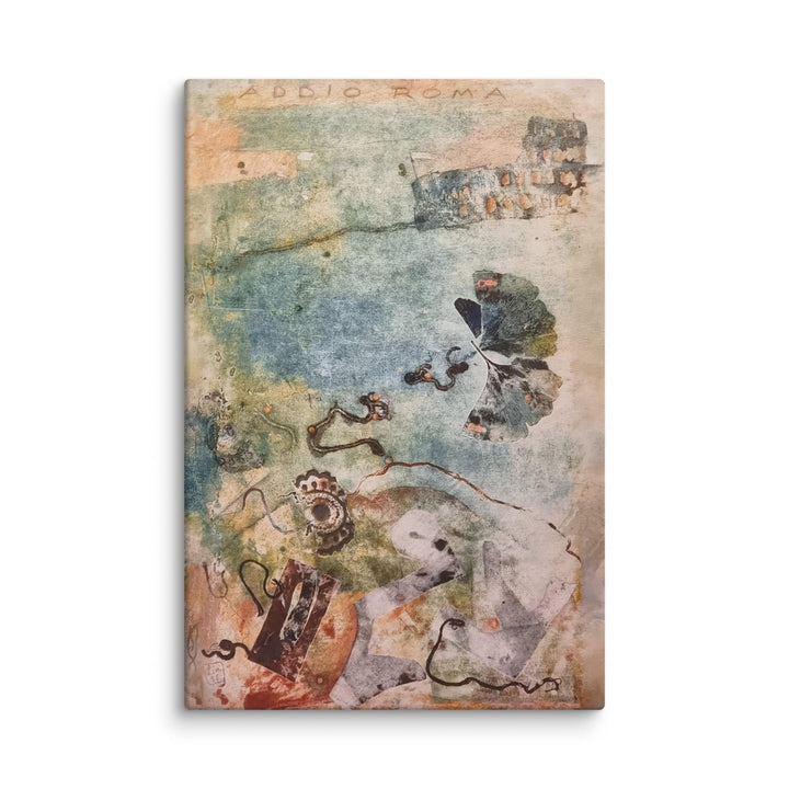 Leinwand - Lia Broecker-Jakob, Monotypie 5971 addio roma Lia Broecker-Jakob ohne Rahmen / 51x76 cm (20″×30″) artlia