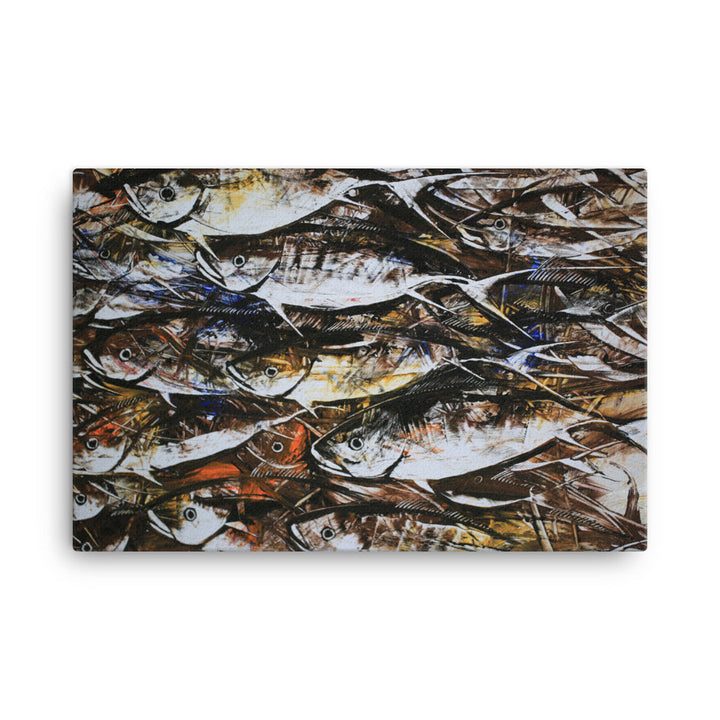 Leinwand - Makrelen Kuratoren von artlia 61x91 cm artlia