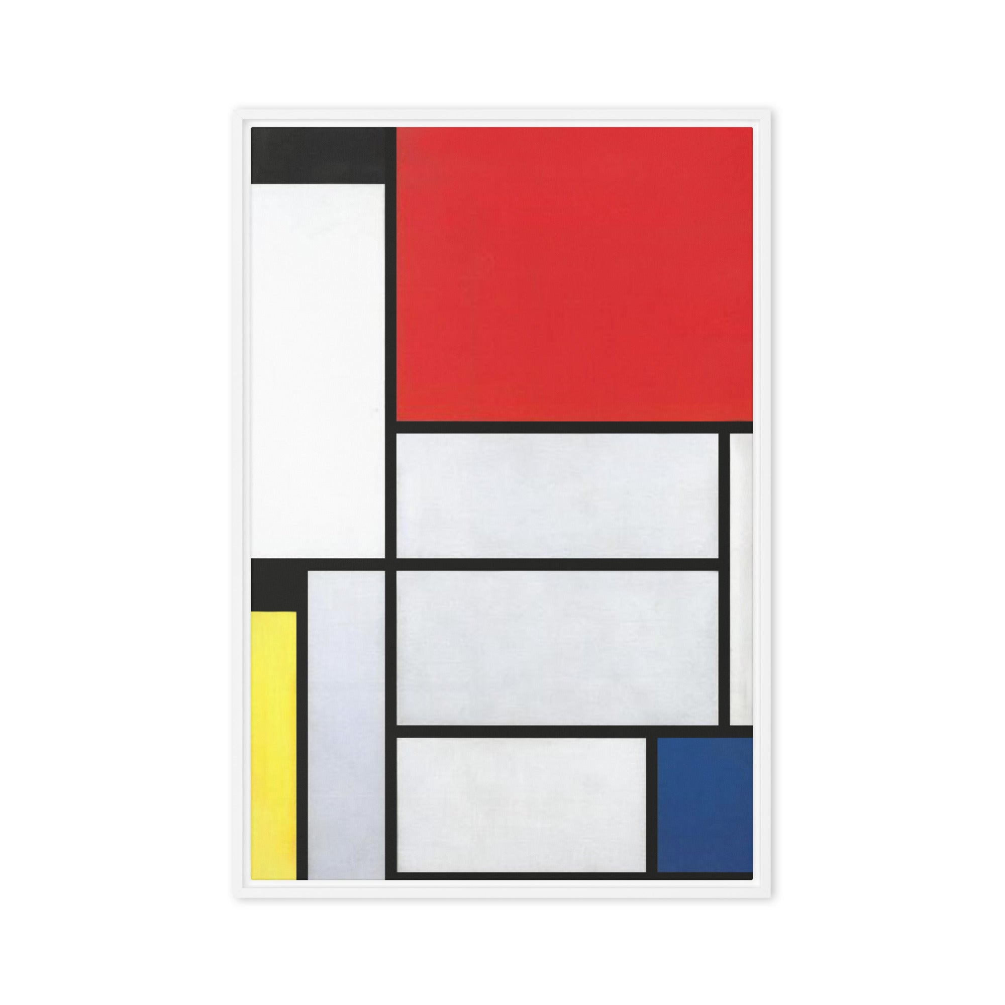 Canvas - Mondrian, Tableau I order online – ARTLIA