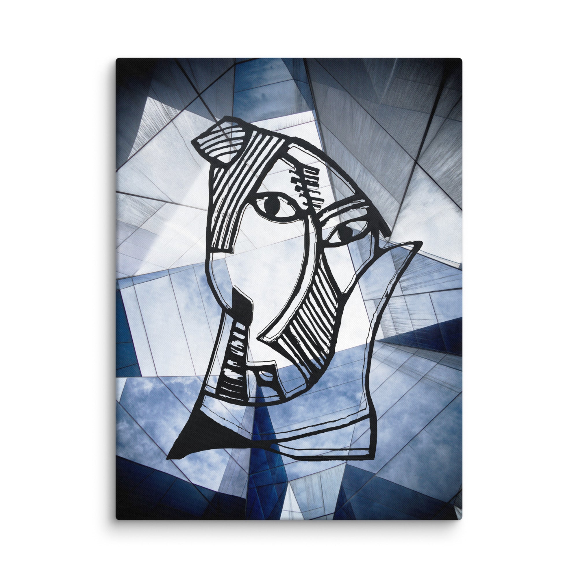 Leinwand - Pablo Picasso, Les Demoiselles d'Avignon