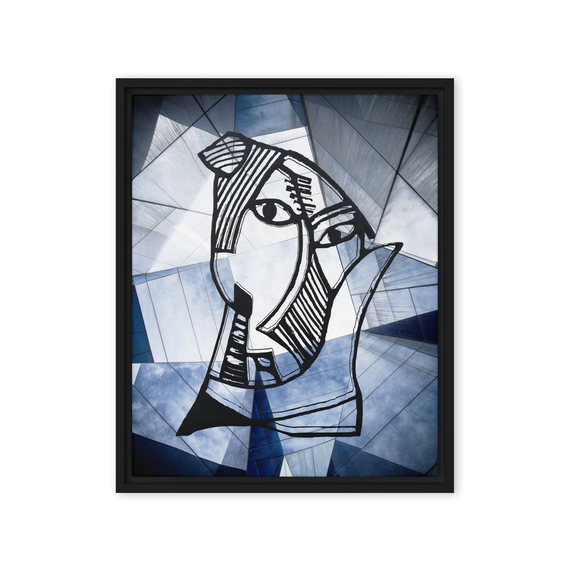 Leinwand - Pablo Picasso, Les Demoiselles d'Avignon, Geometry – ARTLIA