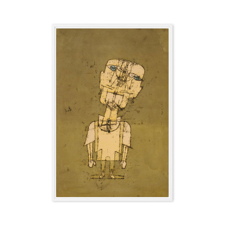 Leinwand - Paul Klee, Gespenst eines Genies Ghost of a Genius Paul Klee Weiß / 61x91 cm (24″×36″) artlia