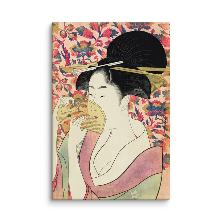 Leinwand - Retro Geisha Kuratoren von artlia ohne Rahmen / 51x76 cm (20″×30″) artlia