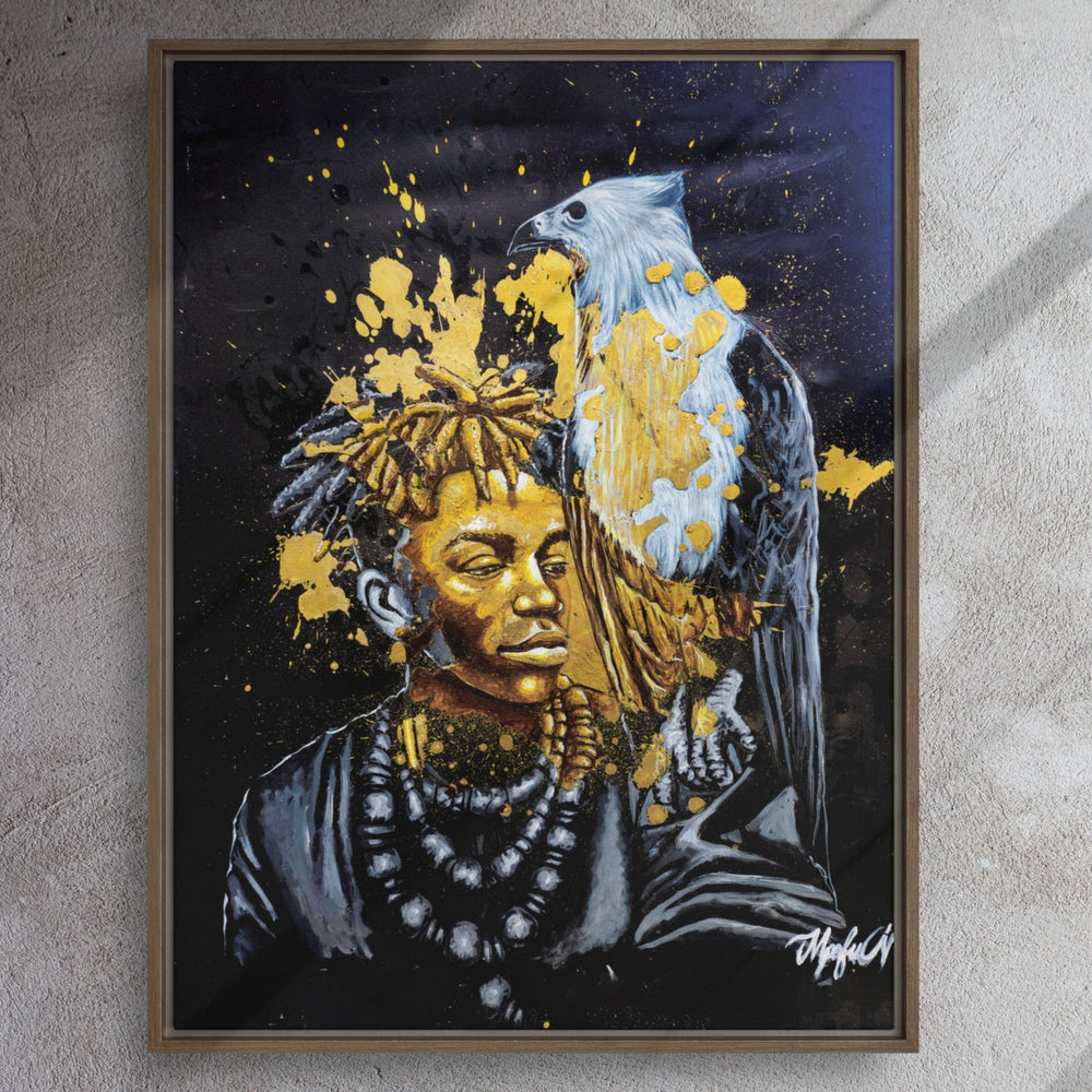 Leinwand - Royal Spirit (the Crown Prince), Nokuthula M Mpofu artlia