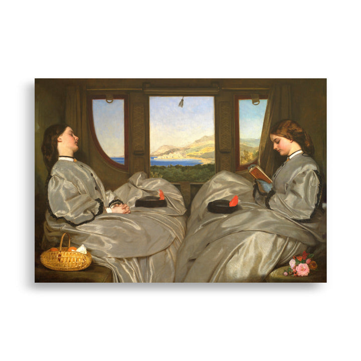 Poster - Augustus Leopold Egg, The Travelling Companions Augustus Leopold Egg ohne Rahmen / 21×30 cm artlia