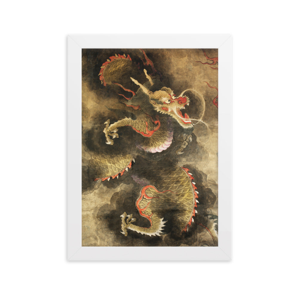 Poster - Der Heilige Blaue Drache Kuratoren von artlia Weiß / 21×30 cm artlia