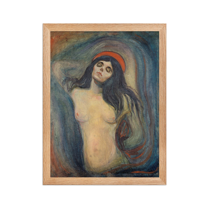 Poster - Edvard Munch, Madonna Edvard Munch Oak / 30×40 cm artlia