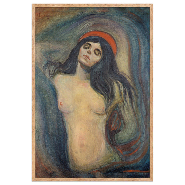 Poster - Edvard Munch, Madonna Edvard Munch Oak / 61×91 cm artlia