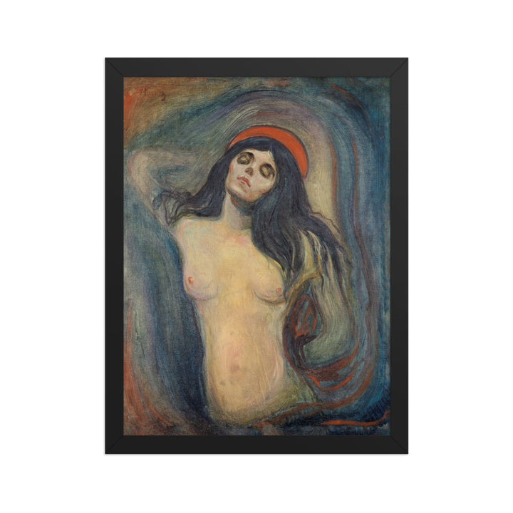 Poster - Edvard Munch, Madonna Edvard Munch Schwarz / 30×40 cm artlia
