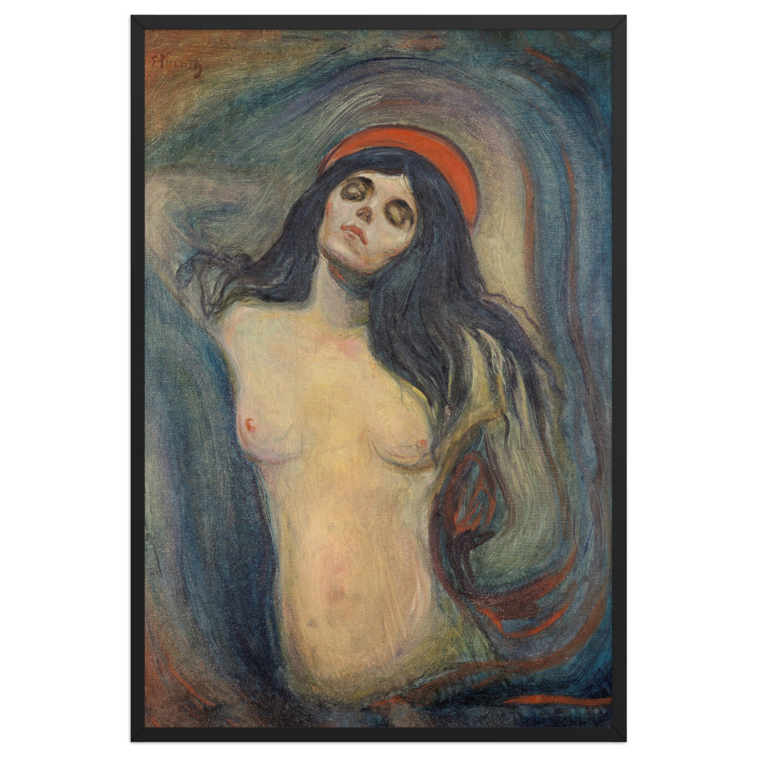 Poster - Edvard Munch, Madonna Edvard Munch Schwarz / 61×91 cm artlia