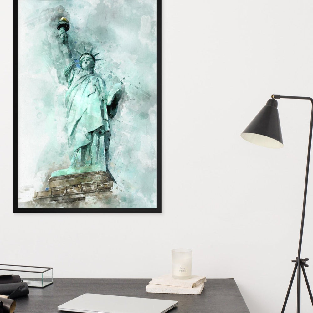 Poster - Freiheitsstatue Kuratoren von artlia artlia