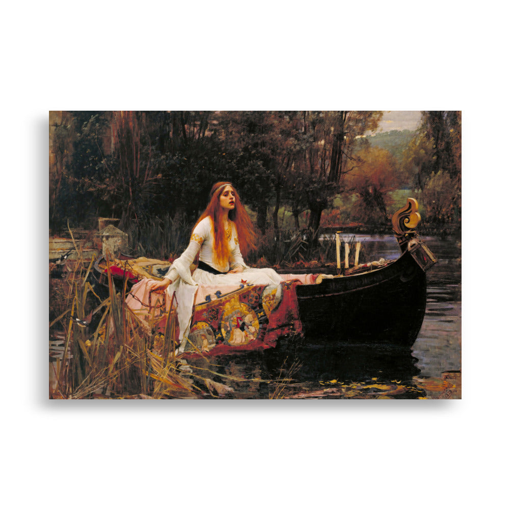 Poster - John William Waterhouse, Die Dame von Shalott John William Waterhouse ohne Rahmen / 21×30 cm artlia