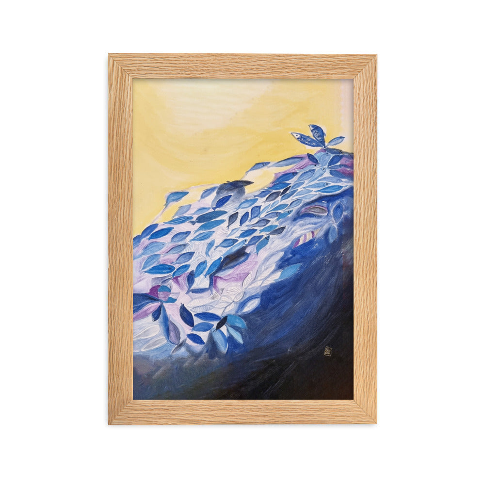 Poster - Lia Broecker-Jakob, Transzendenz der Fische Lia Broecker-Jakob Oak / 21×30 cm artlia