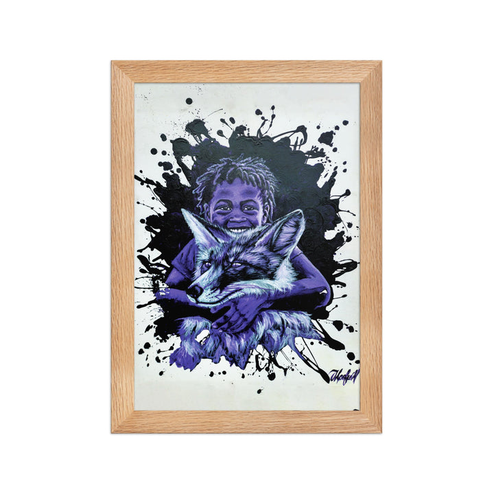 Poster - Mischief Core, Nokuthula M Mpofu Nokuthula M Mpofu Oak / 21×30 cm artlia