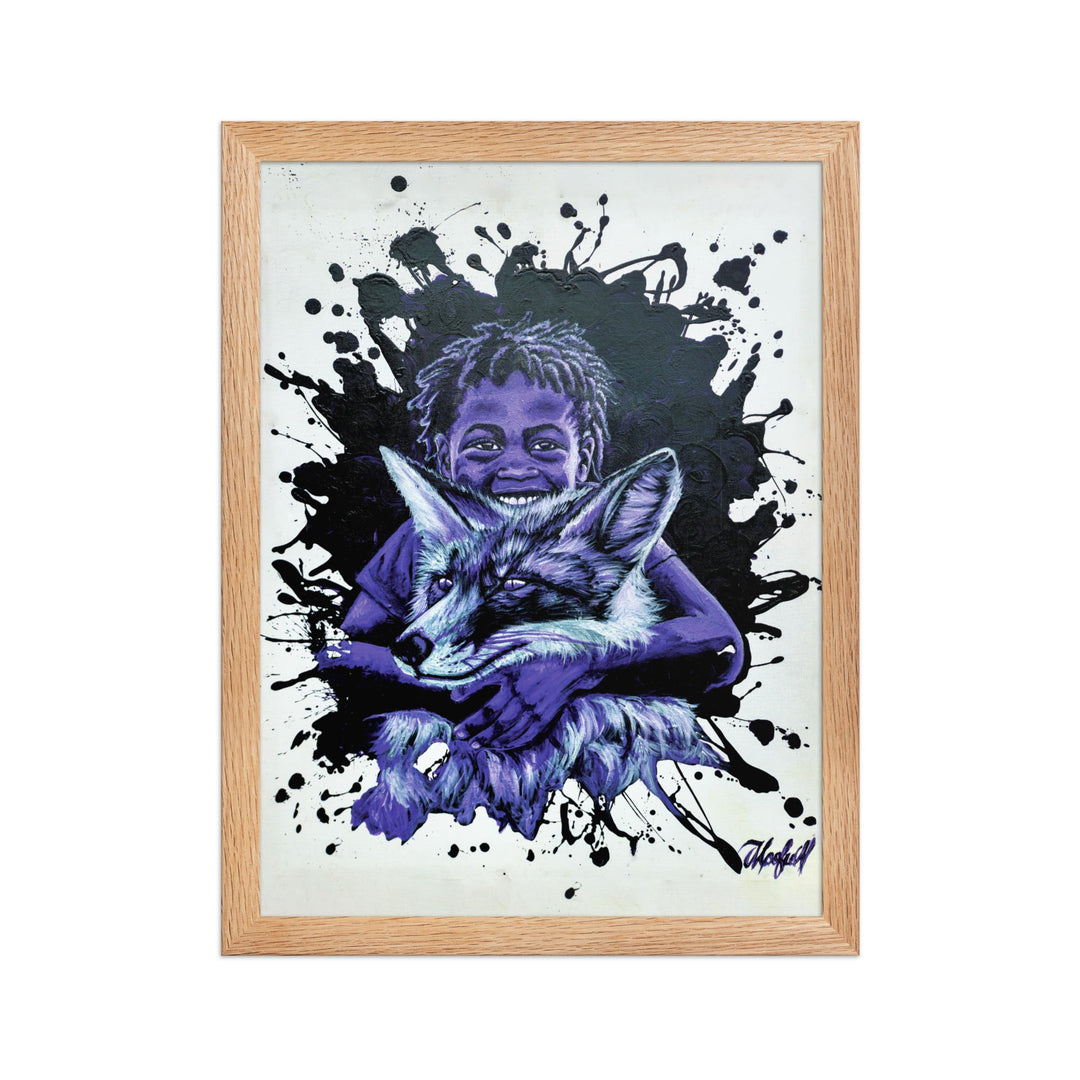 Poster - Mischief Core, Nokuthula M Mpofu Nokuthula M Mpofu Oak / 30×40 cm artlia