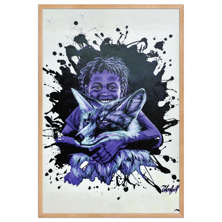 Poster - Mischief Core, Nokuthula M Mpofu Nokuthula M Mpofu Oak / 61×91 cm artlia