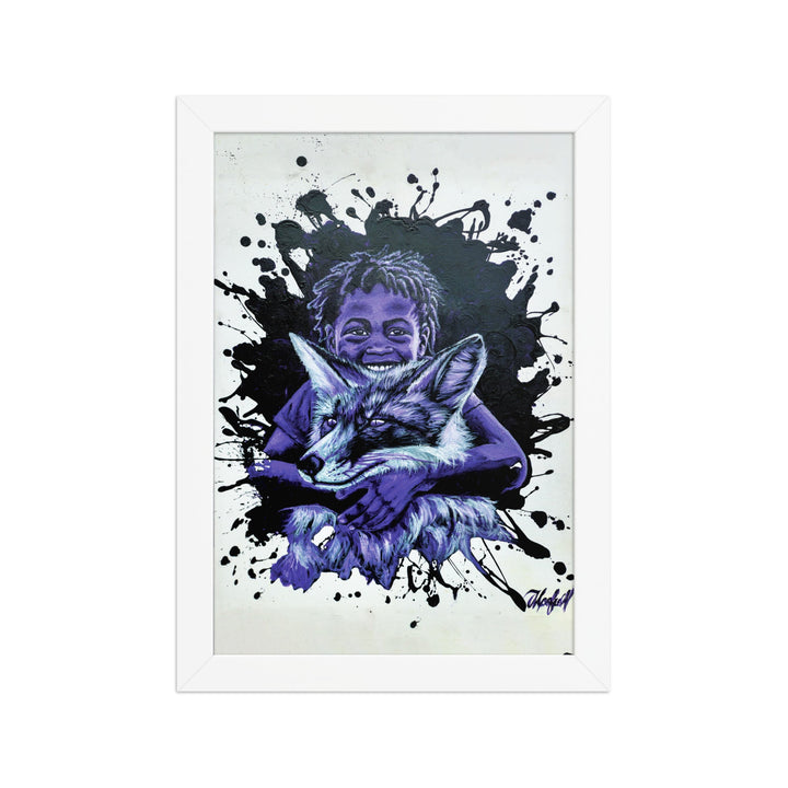 Poster - Mischief Core, Nokuthula M Mpofu Nokuthula M Mpofu Weiß / 21×30 cm artlia