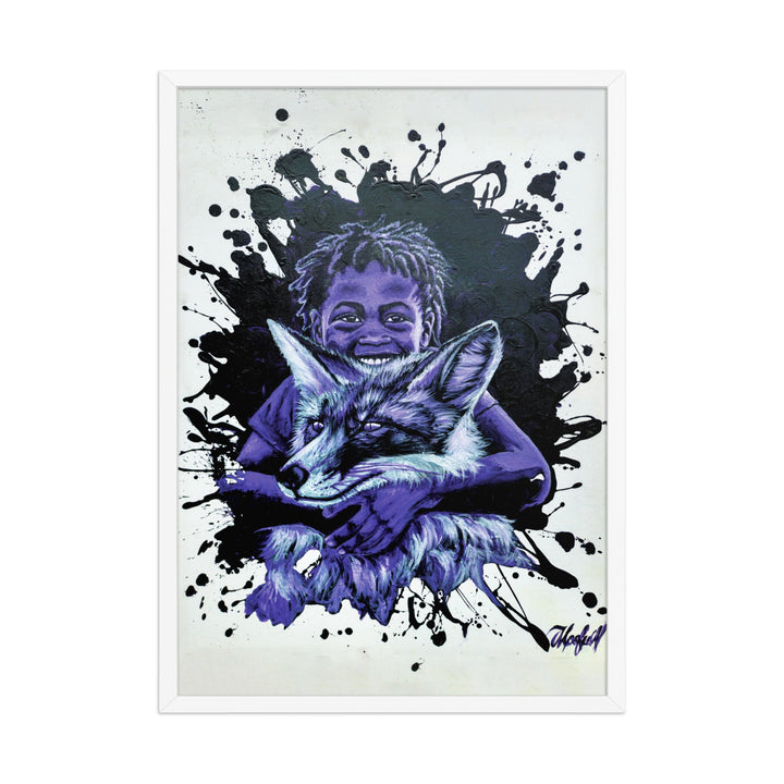 Poster - Mischief Core, Nokuthula M Mpofu Nokuthula M Mpofu Weiß / 50×70 cm artlia