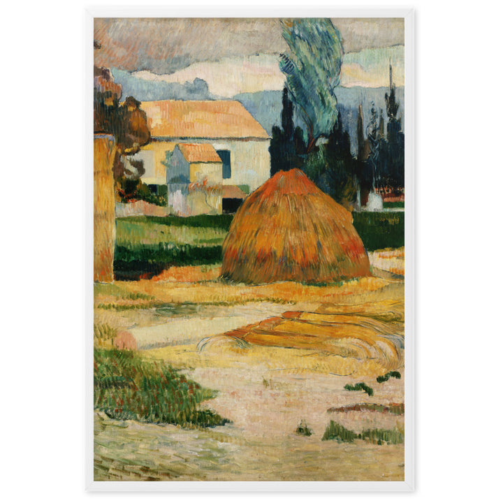 Poster - Paul Gauguin, Landschaft bei Arles Paul Gauguin Weiß / 61×91 cm artlia
