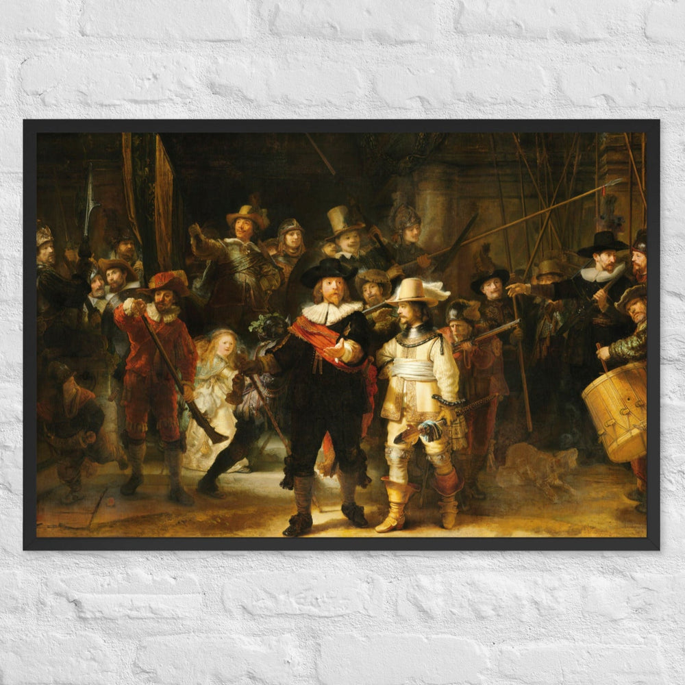 Poster - Rembrandt van Rijn, Die Nachtwache Rembrandt van Rijn artlia