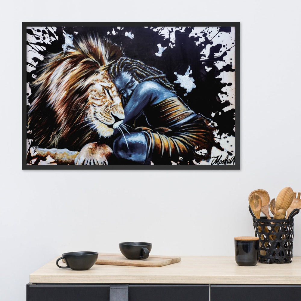 Poster - The Lioness, Nokuthula M Mpofu Nokuthula M Mpofu artlia
