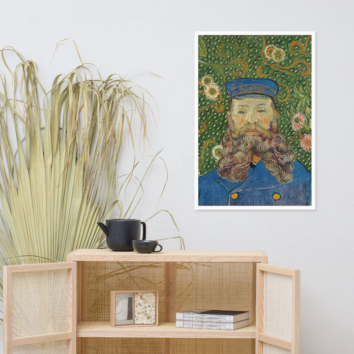 Poster - Van Gogh, Der Postbote, Porträt von Joseph Roulin Vincent van Gogh artlia