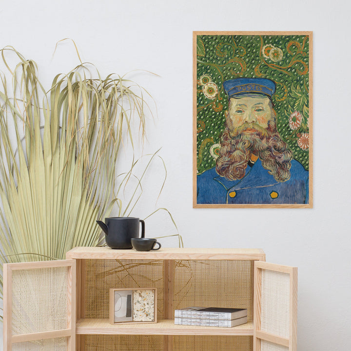 Poster - Van Gogh, Der Postbote, Porträt von Joseph Roulin Vincent van Gogh artlia