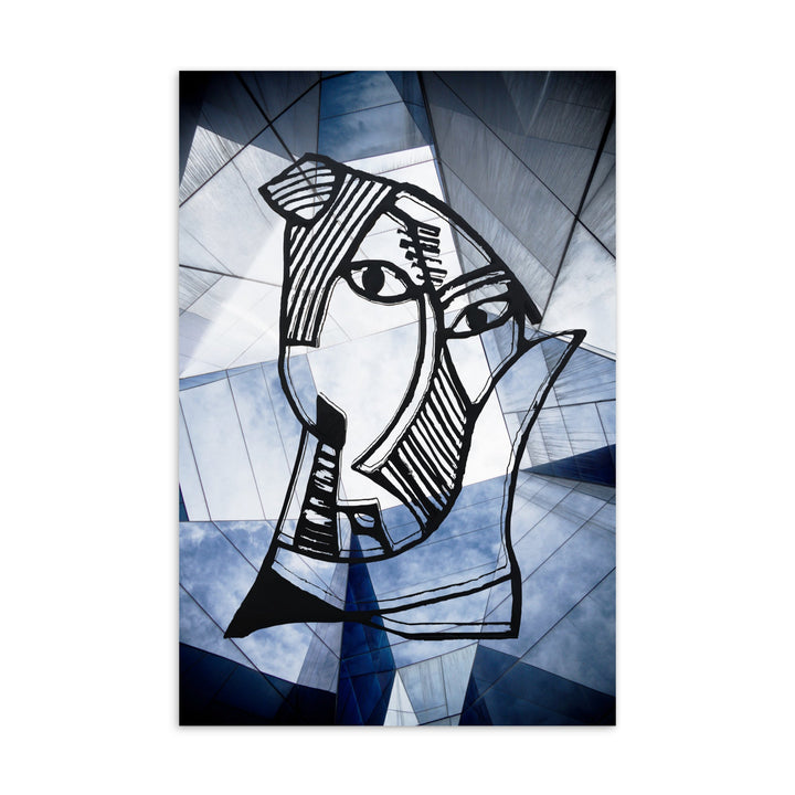 Postkarte - Pablo Picasso, Les Demoiselles d’Avignon Geometric artlia