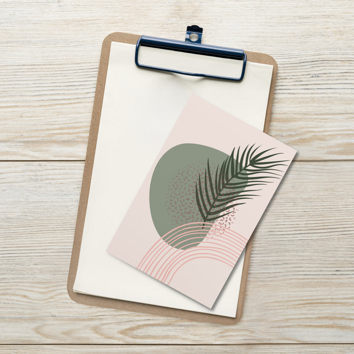 Postkarte - Boho Plants