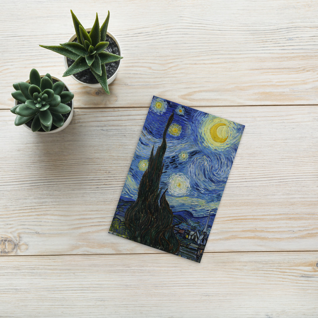 Postkarte - Starry Night, Van Gogh