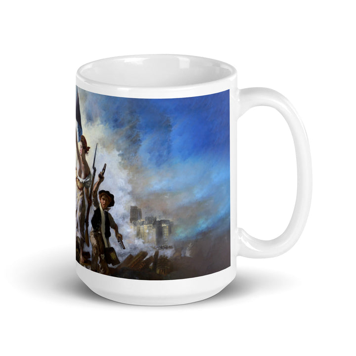 Tasse - Eugène Delacroix, Die Freiheit führt das Volk Eugène Delacroix 0.44 L (15 oz) artlia