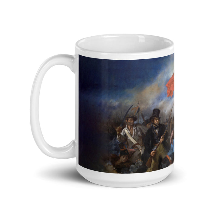 Tasse - Eugène Delacroix, Die Freiheit führt das Volk Eugène Delacroix artlia