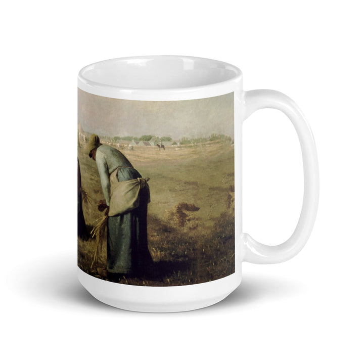 Tasse - Jean-François Millet, Die Ährenleserinnen Jean-François Millet 0.44 L (15 oz) artlia