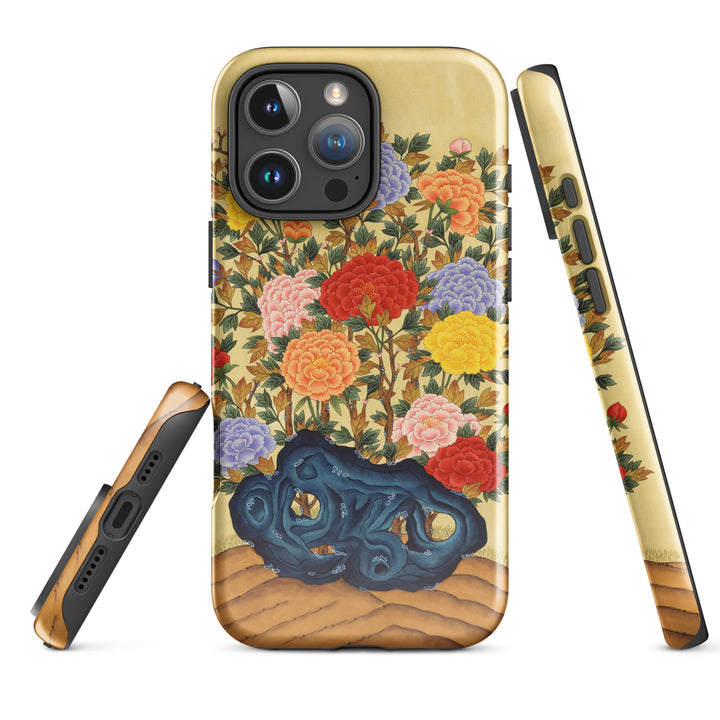 Hardcase iPhone® phone case - Korean peonies